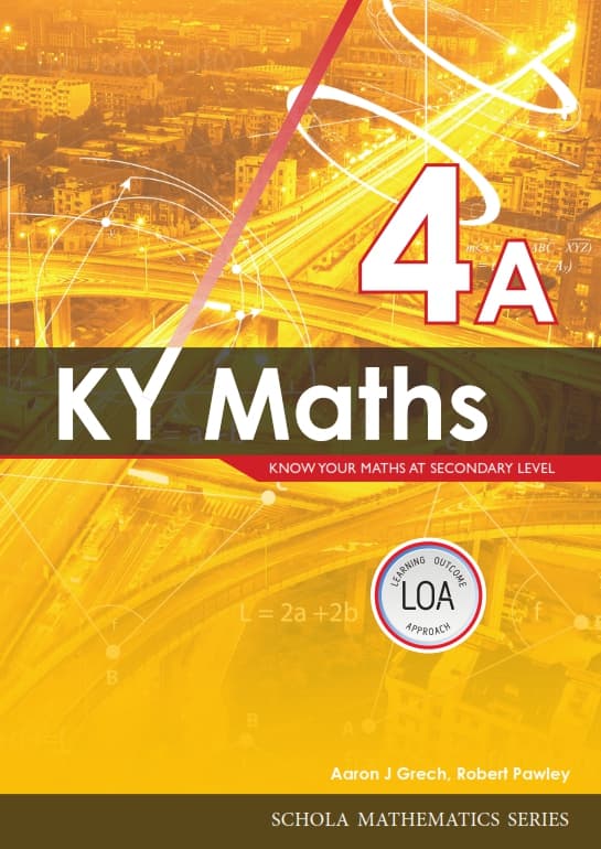 KY Maths Book 4A